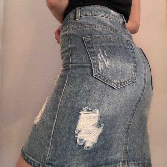 Denim Skirt☺️ - Picture 2 of 3